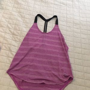 NIKE DRI FIT loose fit racer back tank